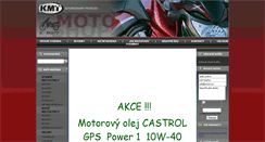 Desktop Screenshot of k-moto.cz