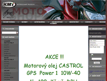 Tablet Screenshot of k-moto.cz
